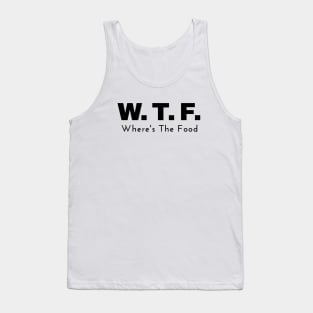 WTF: Where's the Food Tank Top